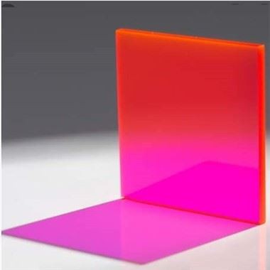 Helaian Plexiglass Pendarfluor
